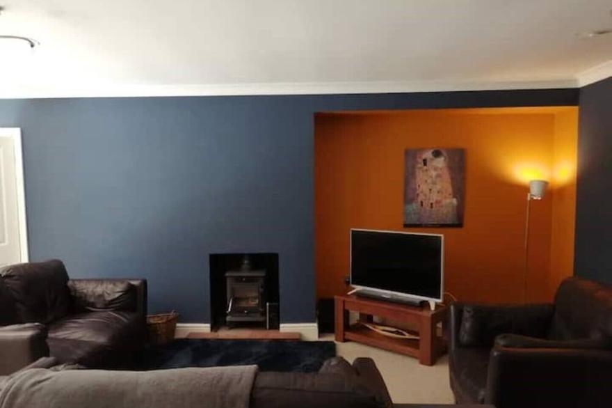 Self Contained Annexe, Watermill Views, Log Burner