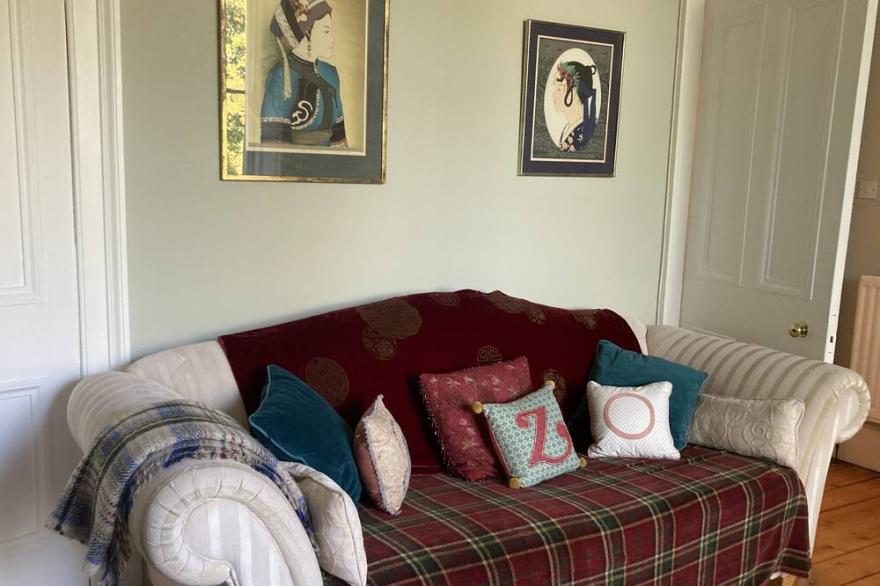 Central, Stylish Festival Home Overlooking the Meadows