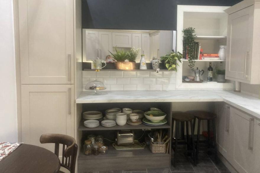 Central, Stylish Festival Home Overlooking the Meadows