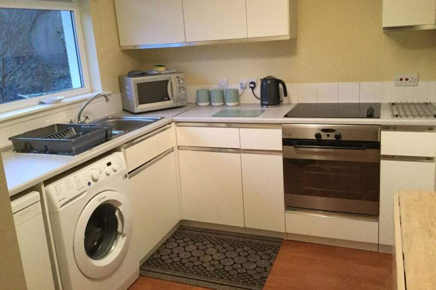 New  Village apartment close to train station.