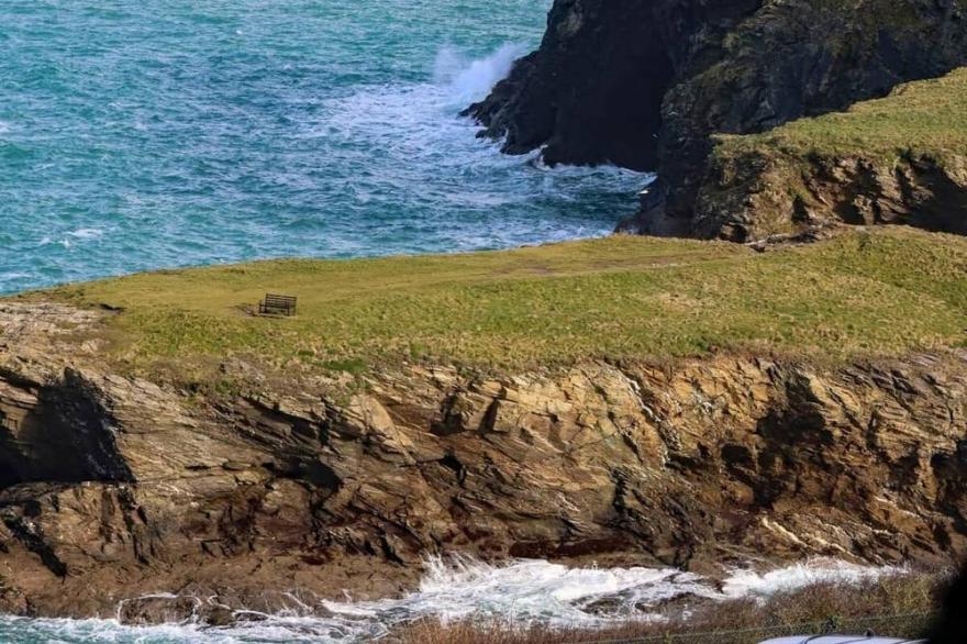 Number 9 with wonderful views over Port Isaac Bay
