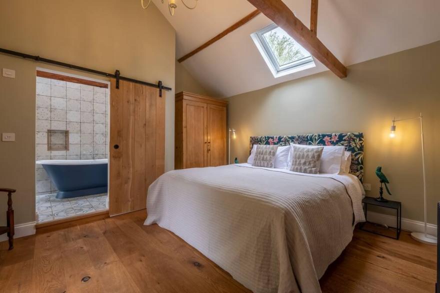The Firs comprises of four luxury lodges and two large glamping safari tents