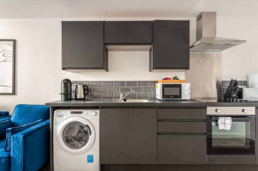 Modern 1 Bed Apartment in Central Retford
