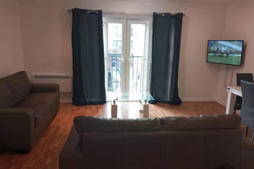 A Lovely 2bed 2 Bath Close to Manchester Town and Also far From the Noise