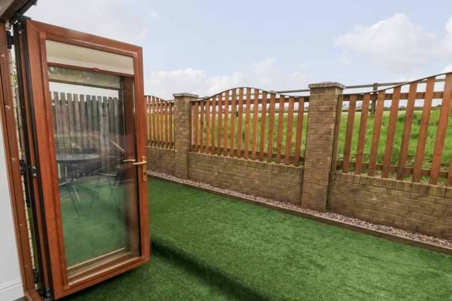 GREENCROFT, with a garden in Lingdale