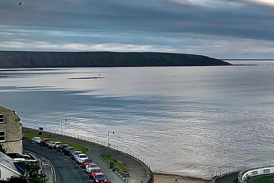 Ivy House - Seafront house with garden seating and stunning sea views!