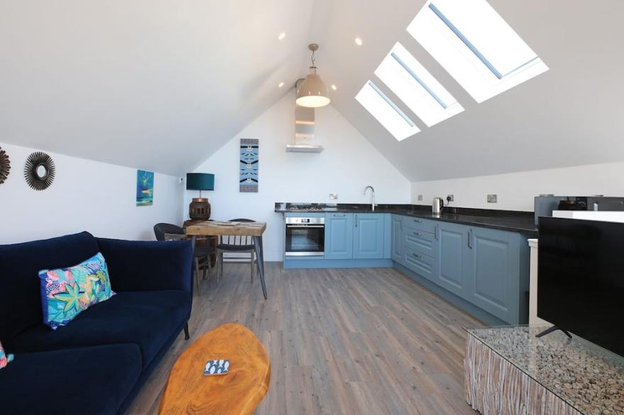 Experience modern coastal living at its finest in this unique one-bedroom property. Sleeps 2.