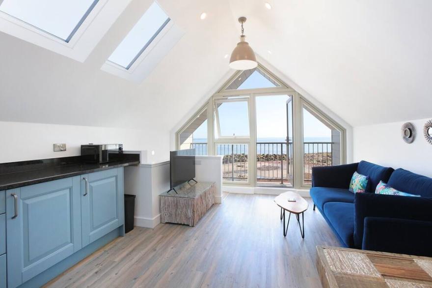 Experience modern coastal living at its finest in this unique one-bedroom property. Sleeps 2.