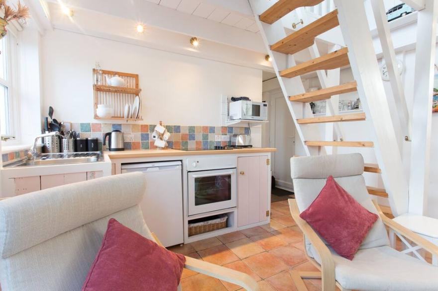 Peaceful retreat with sea views.