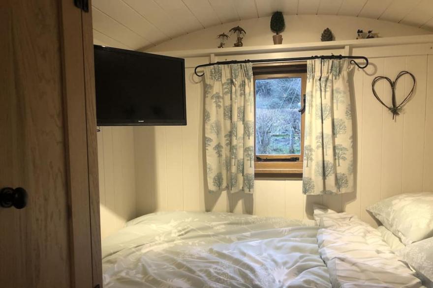 Luxury Shepherd's Hut with Stunning Views