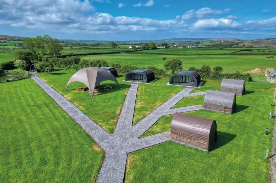 Ocean View 1 - 1 Bedroom Wooden Pod - Llanrhidian