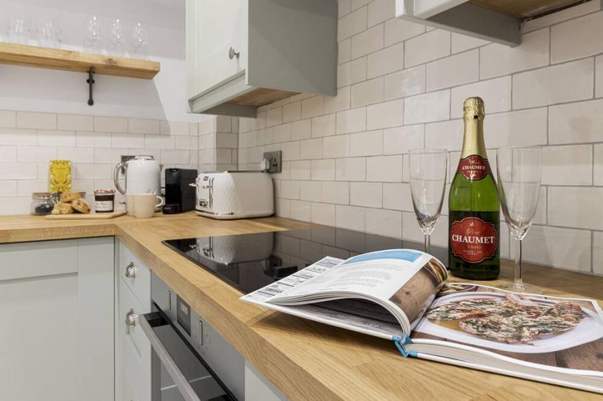 A refurbished townhouse in the heart of the historic port of Brixham