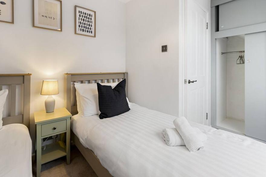 A refurbished townhouse in the heart of the historic port of Brixham