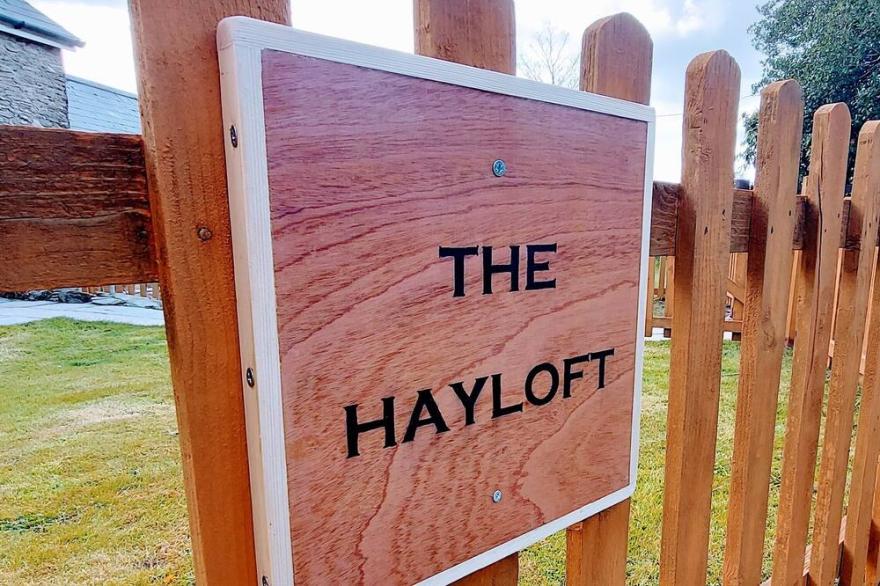 The Hayloft on historic North Devon farm. Stunning edge of Exmoor location