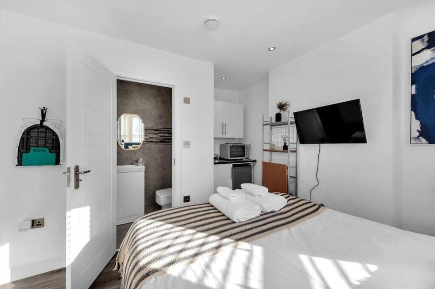 Cozy Studio Gem:  Newly Renovated Stylish Space