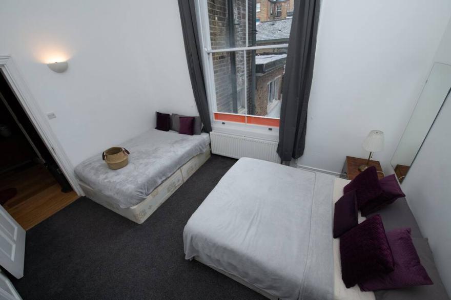 Harrods/ HydePark 2Beds/2Bathrooms Family Apartment.