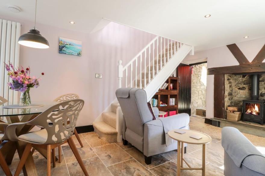 MORAWEL FACH, romantic, with open fire in Newport, Pembrokeshire