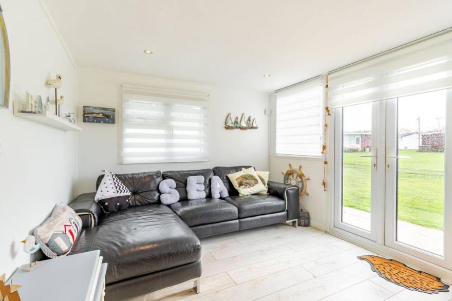 The Happy Hedgehog (2 bedrooms sleeps up to 3) is just 600 yards from the beach!