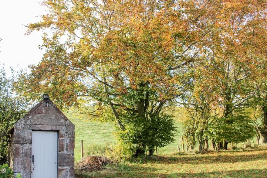 OLD SMIDDY COTTAGE, pet friendly, with open fire in Haddington