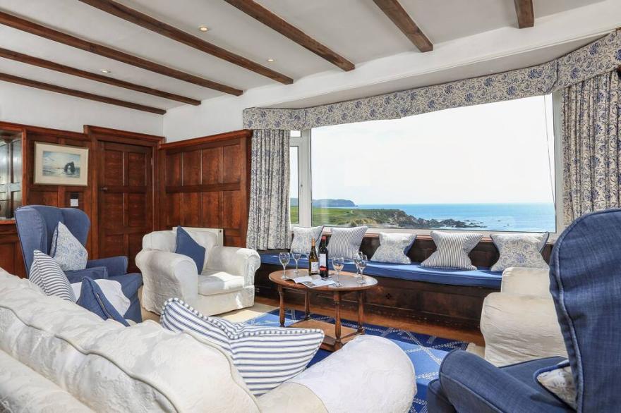 LINKS COTTAGE, family friendly, with open fire in Thurlestone