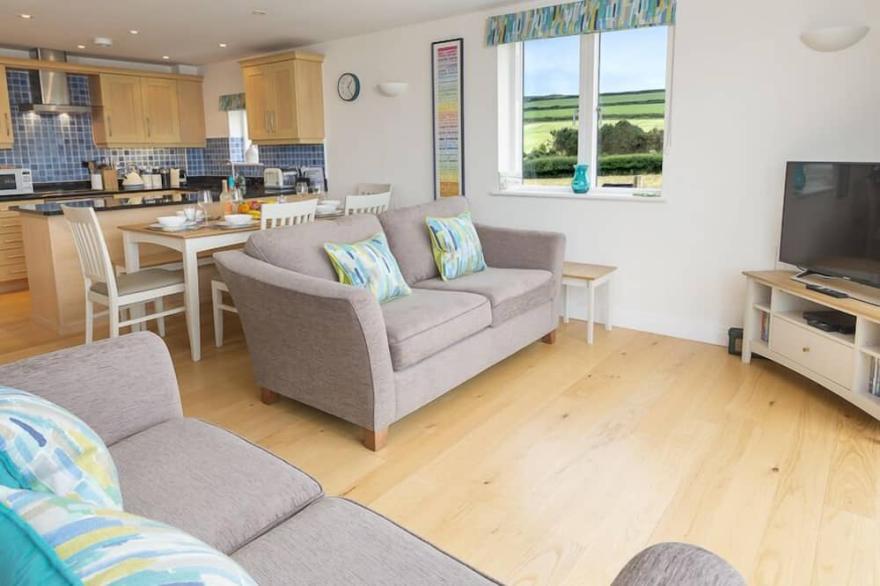 2 OCEAN'S EDGE, family friendly, with pool in Thurlestone