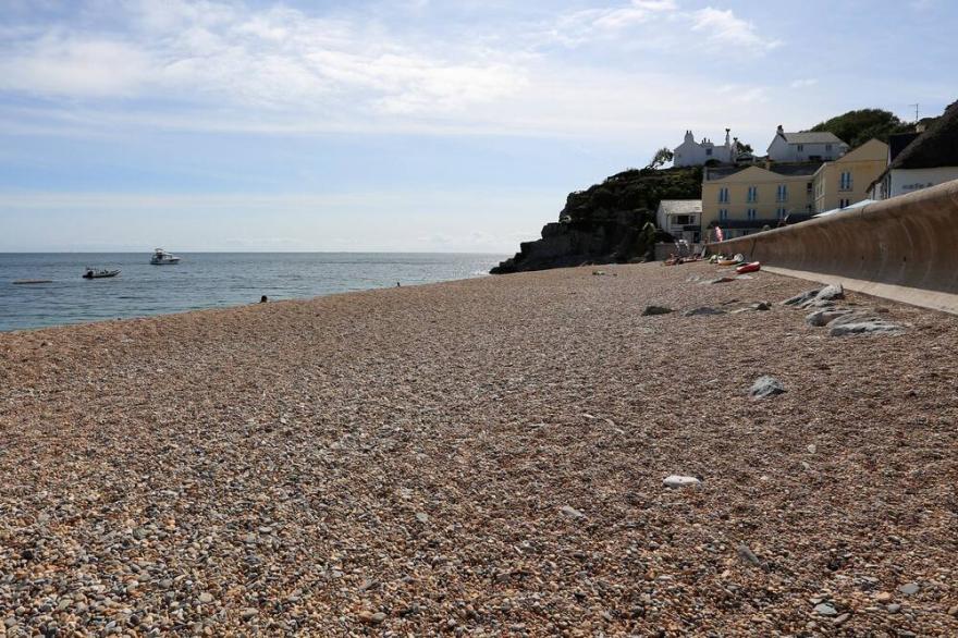 1 AT THE BEACH, pet friendly, with a garden in Torcross