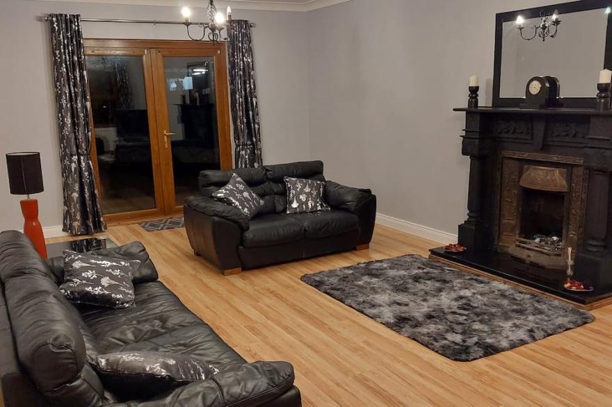 Large private detached home