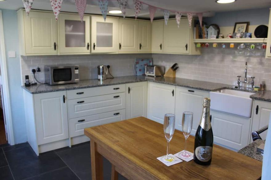 400 year old cottage is in the lovely North Devon village of West Down