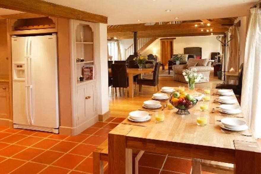 Park Farm Barn, Wolterton is a welcoming period Dairy Barn conversion.