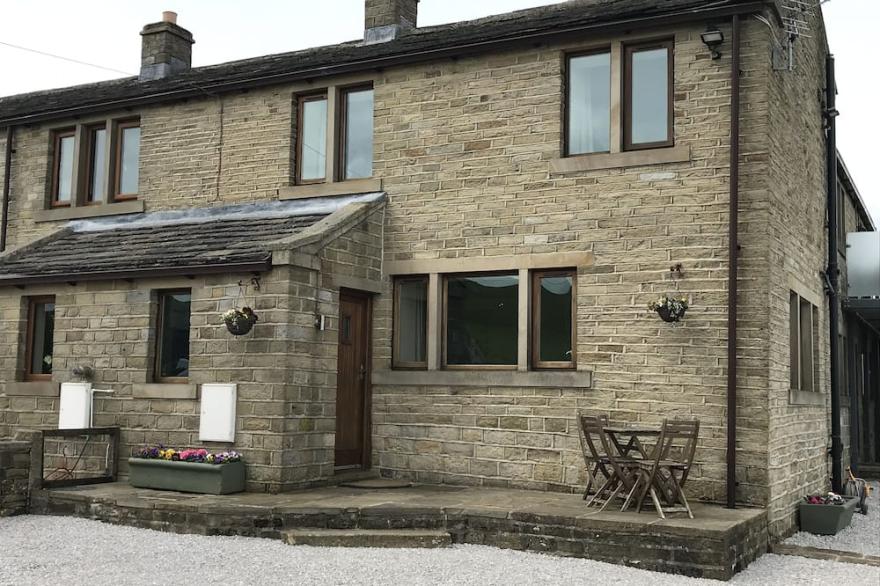 Law Brook Farm Cottage set in a area of outstanding natural beauty.