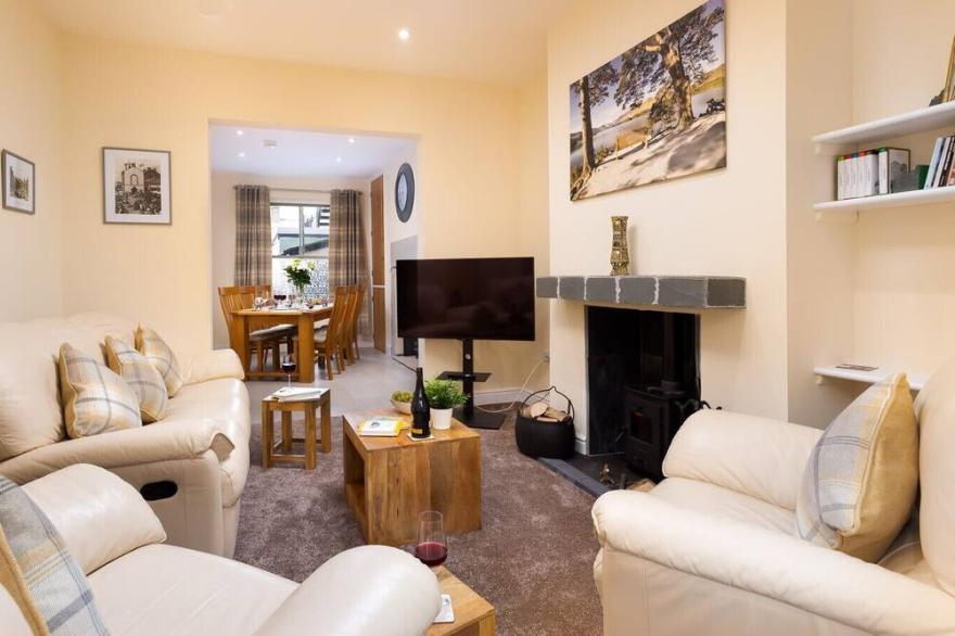 DOVEDALE, pet friendly, with open fire in Keswick