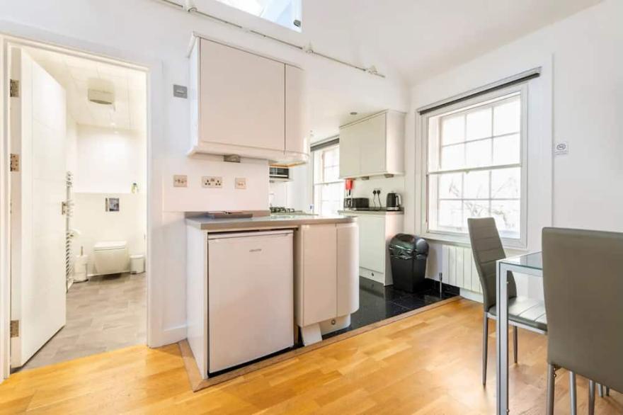 Beautiful 1 Bedroom Penthouse Apartment In Central London