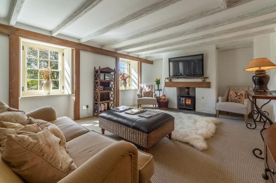 Enjoy the grounds of the Bonython Estate which cover 20 acres whilst staying at Bonython Farmhouse.