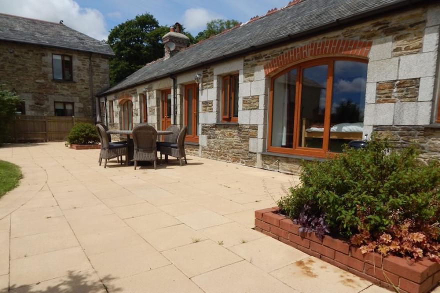 Former Coach House with enclosed garden - Hendra Barns, Mitchell Near Newquay