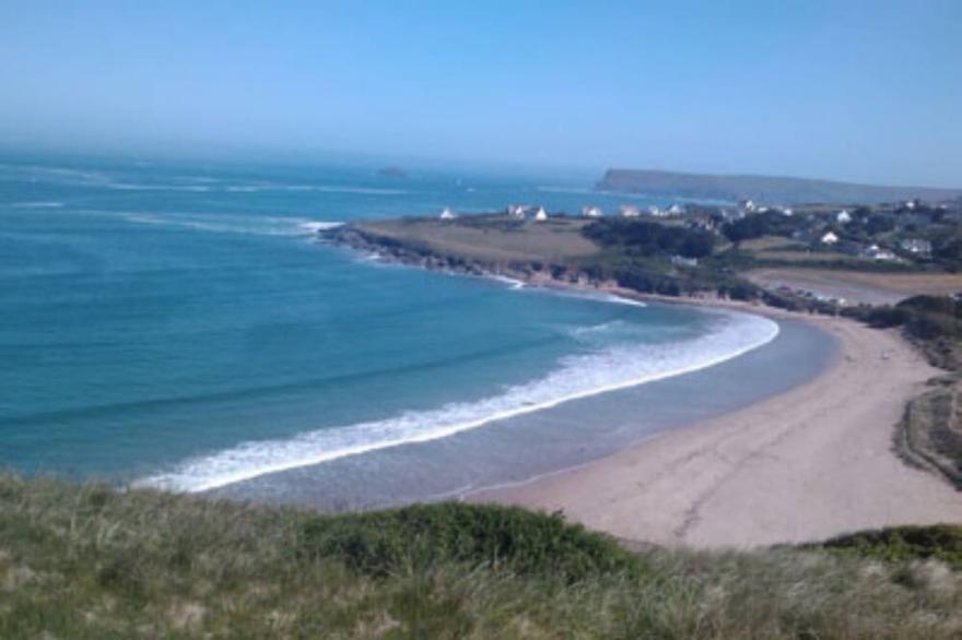 House In Daymer Lane, one of The Most Exclusive beachside lanes In Cornwall-