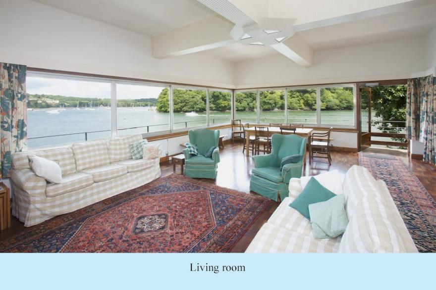 Vipers Quay - a secluded waterfront property with wonderful views of the R. Dart