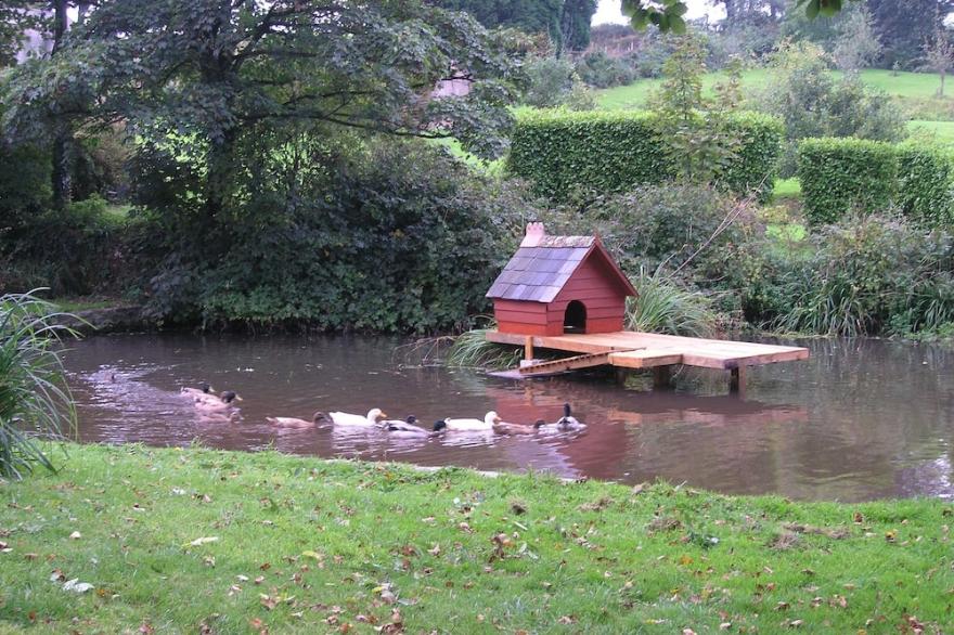 Modern Stone Cottage In Rural Settings, With 1.5 Acres Of Communal Gardens