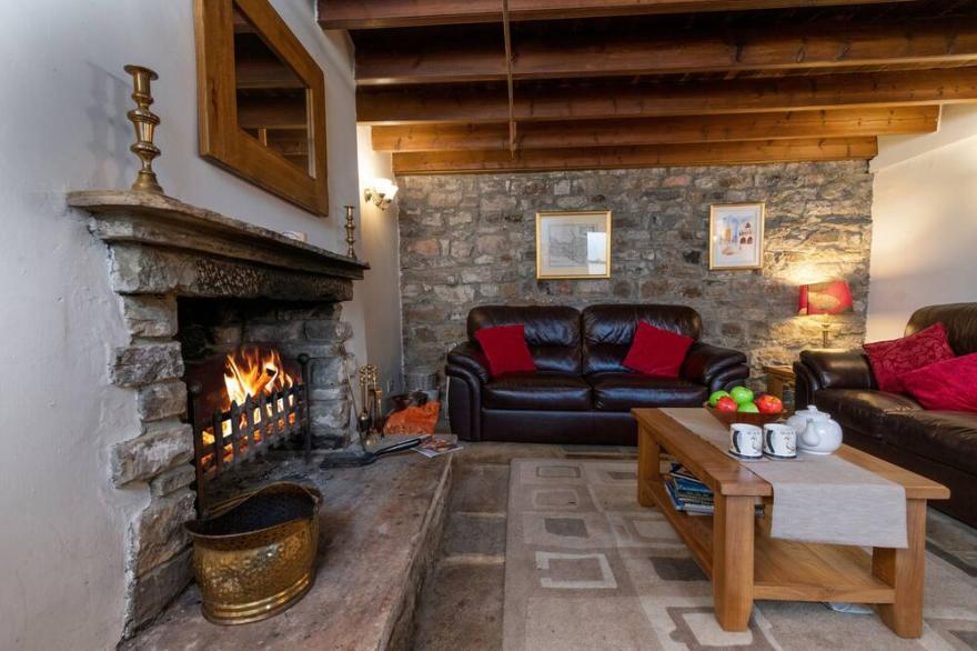 Spacious House With South-facing Views Overlooking Swaledale