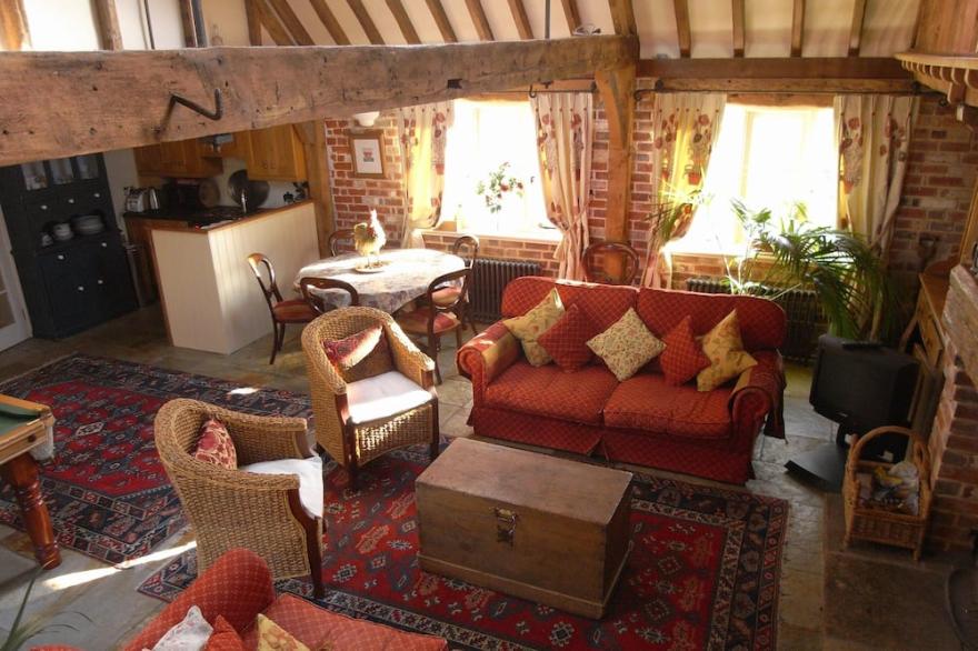 As seen in The Times 'Top 30 Cosiest Cottages in Britain'  2015