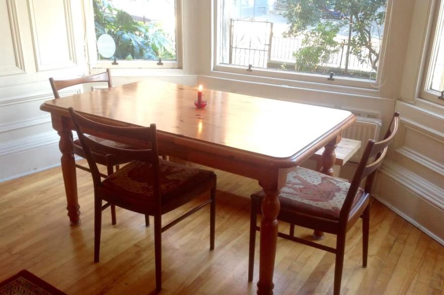 Botanic Garden Apartment. Spacious, unique features, location, home in the city