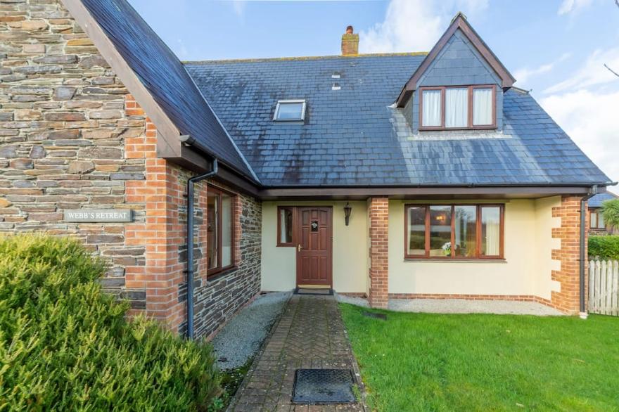 A beautifully furnished house offering large, luxury accommodation.