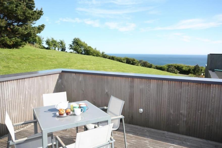 Beautiful holiday home, just a walk away from Talland beach...