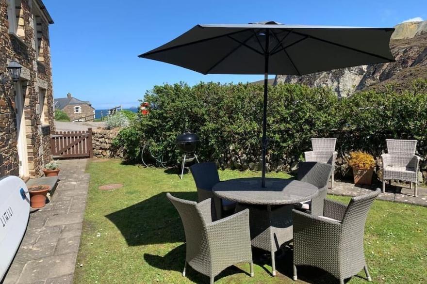 Traditional Cornish Stone-Built House, With Spectacular Sea Views