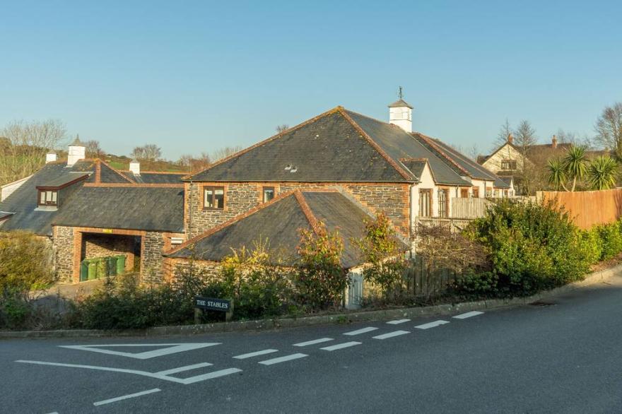 Keepers Cottage is one of four cottages in the original Stables at Roserrow.