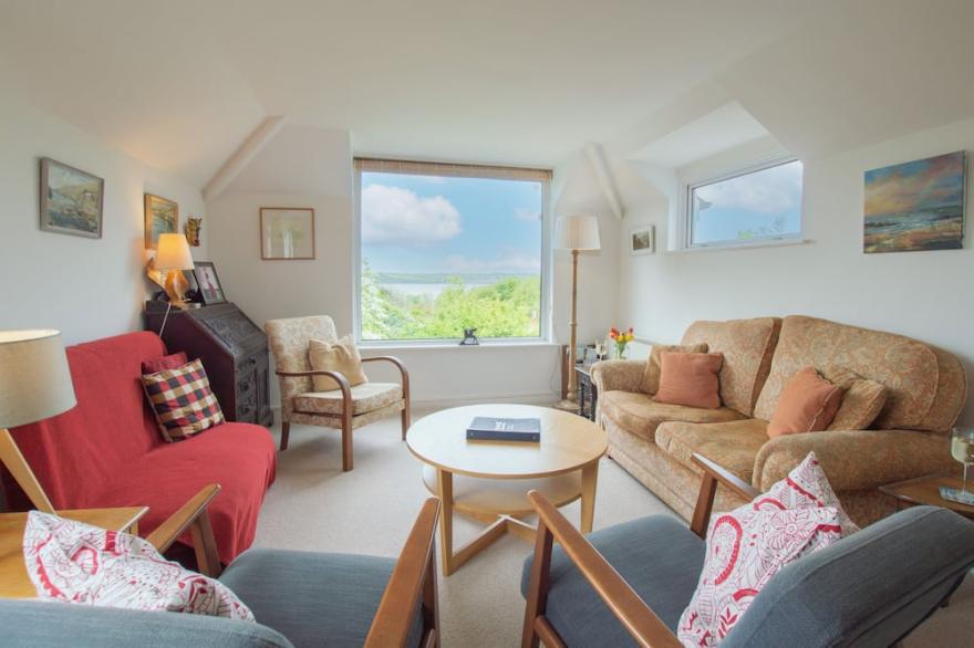 Schoopers is set amongst rolling green fields on the edge of the Camel Estuary.