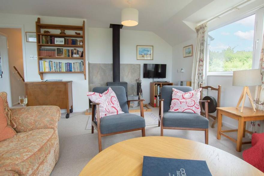 Schoopers is set amongst rolling green fields on the edge of the Camel Estuary.