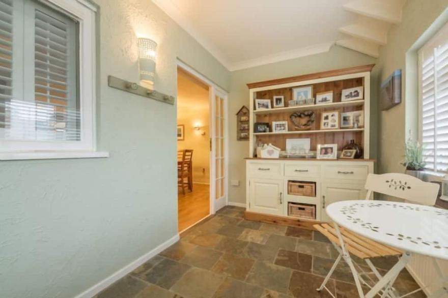 A luxuriously refurbished single-storey property in central Brancaster.