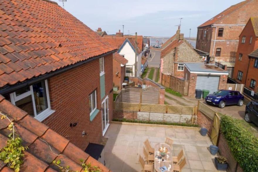 This large luxury coastal themed property is a true seaside haven.