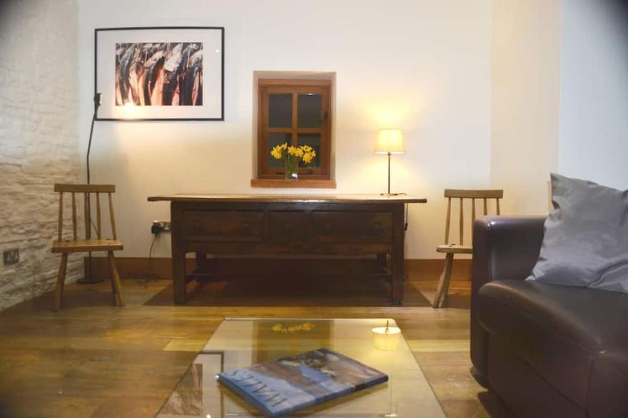 Self-Contained Converted cart house on  Organic Farm in Beautiful Countryside.