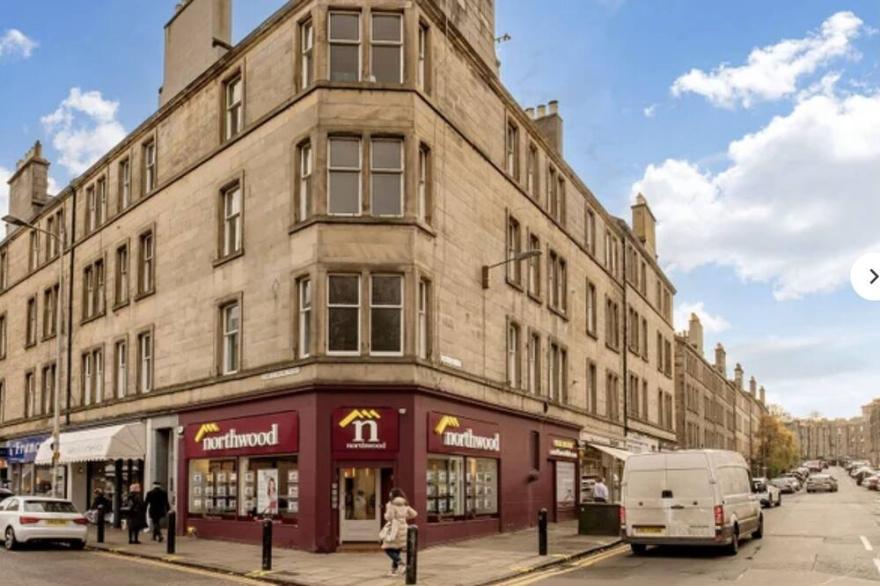 2 bedrm Edinburgh apartment, 1 mile from Castle.